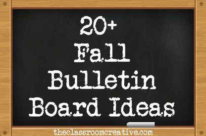 Preschool Craft Ideas Numbers on Fall Bulletin Board Ideas And Displays  Autumn  September