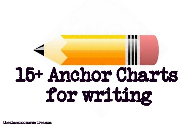 Writers Workshop Anchor Charts