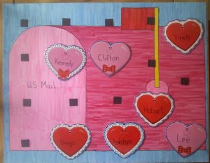 Preschool Craft Ideas on Valentine   S Bulletin Board Via Michael   S Blog